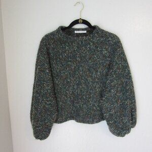 Bryn Walker Multicolor Chunky Pullover Relaxed Medium Sweater